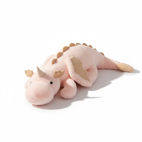 drache kuscheltier xxl rosa
