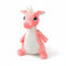 Drachen Kuscheltier mit Flügeln Rosa