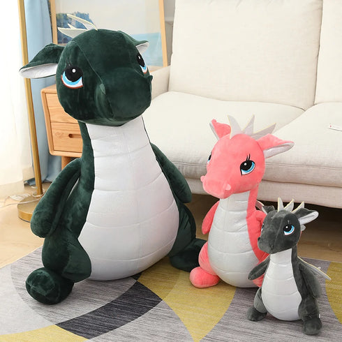 Drachen Kuscheltier mit Flügeln