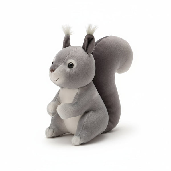 eichhornchen kuscheltier klein grau