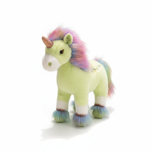 Einhorn Kuscheltier Bunt Grün