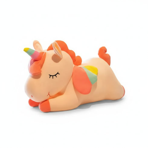Einhorn Kuscheltier Schlafend Rosa
