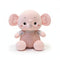 Elefant Kuscheltier mit Großen Augen Rosa