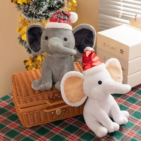 Elefant Kuscheltier mit Hut