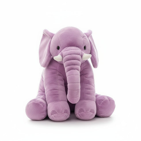 Elefant Kuscheltier XXL Lila