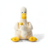 Ente Kuscheltier mit Baby Weiß