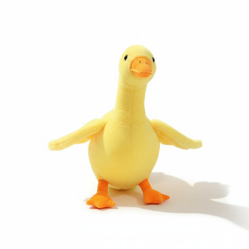 ente kuscheltier xxl gelb