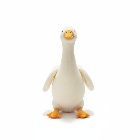 ente kuscheltier xxl weiss