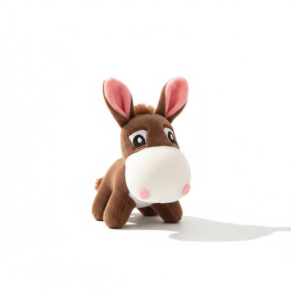 esel kuscheltier klein 1 braun