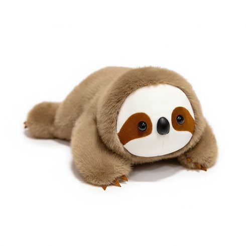 Faultier Kuscheltier Baby Braun