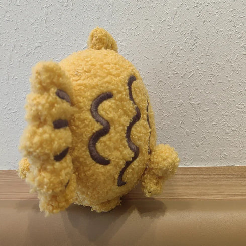 Fisch Kuscheltier Gelb