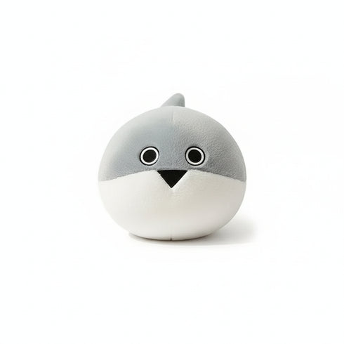 Fisch Kuscheltier Grau Grau