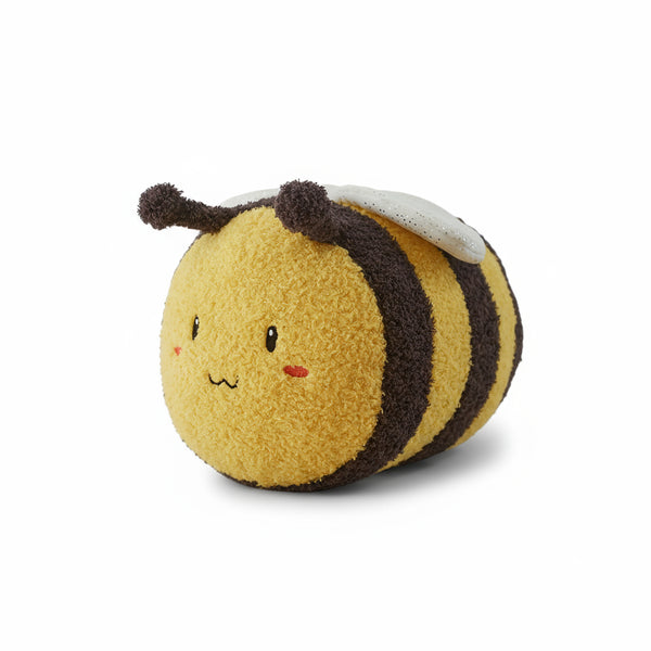 Flauschige Biene Kuscheltier Gelb