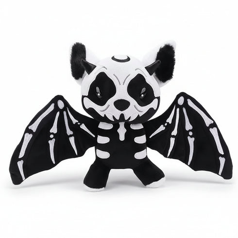 Fledermaus Kuscheltier Skelett Weiß