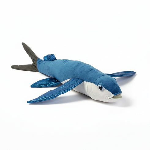Flugfisch Kuscheltier Blau