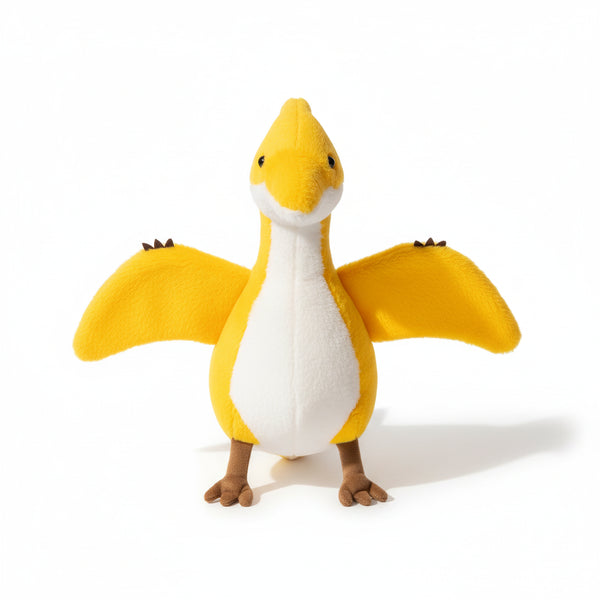 Flugsaurier Kuscheltier Gelb