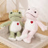 Frosch Kuscheltier mit Hertz