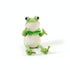 Frosch Kuscheltier mit Kapuze Grün