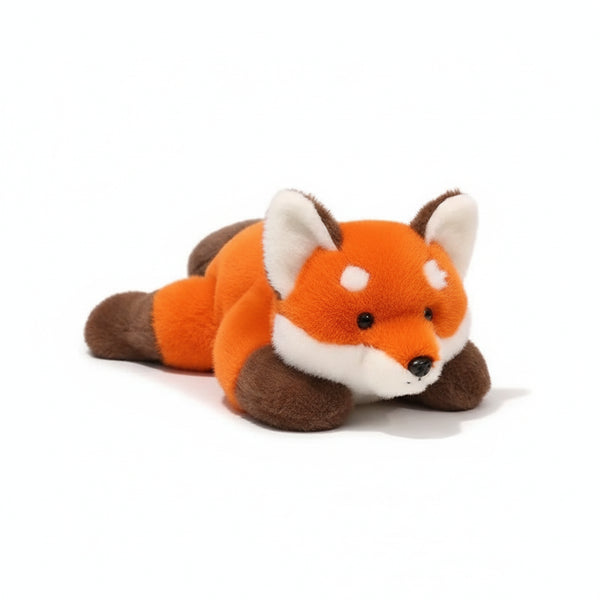 Fuchs Kuscheltier Liegend Orange
