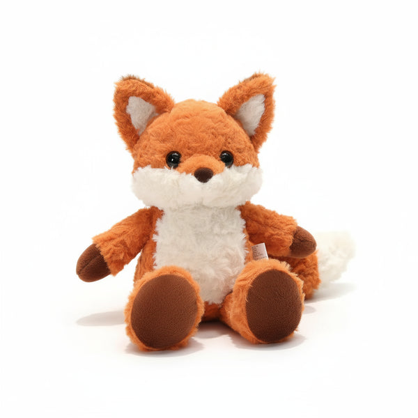 Fuchs Kuscheltier Naturfarben