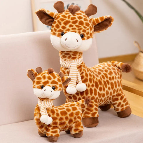 Giraffe Kuscheltier mit Schal
