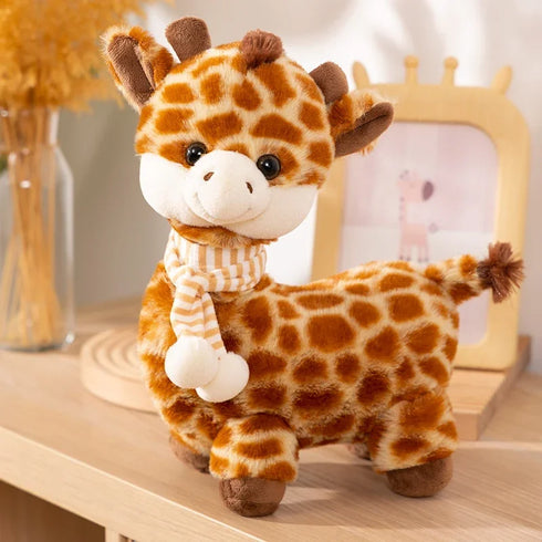 Giraffe Kuscheltier mit Schal