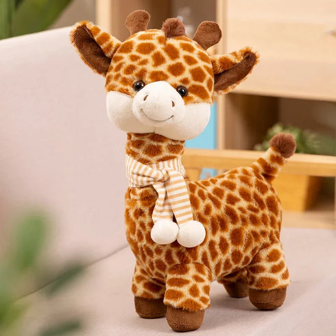 Giraffe Kuscheltier mit Schal