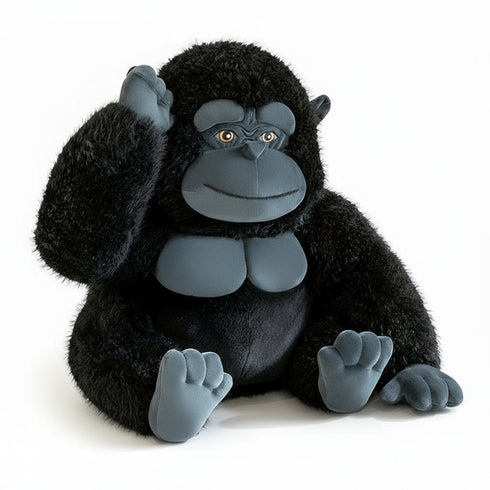 Gorilla Kuscheltier Groß Schwarz