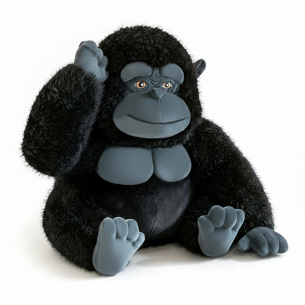 Gorilla Kuscheltier Groß Schwarz