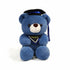 Graduierte Bär Kuscheltier Blau