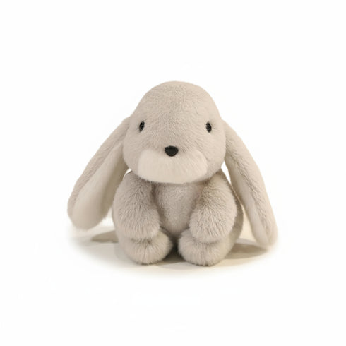 Grau Flauschi Hase Kuscheltier