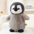 Grau Pinguin Kuscheltier