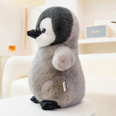 Grau Pinguin Kuscheltier
