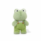 Grün Frosch Kuscheltier mit Latzhose