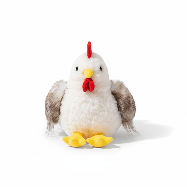 Hahn Kuscheltier Weiß