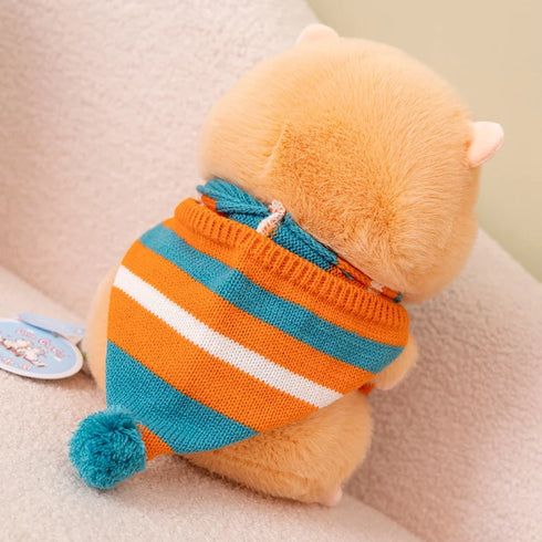 Hamster Kuscheltier mit Winterkleidung
