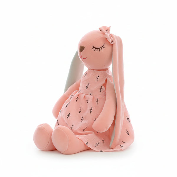 Hase Kuscheltier für Mädchen Rosa