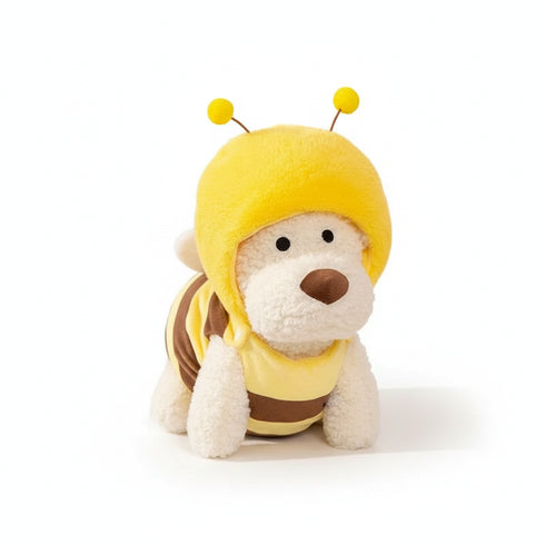 Hund-Biene Kuscheltier Gelb