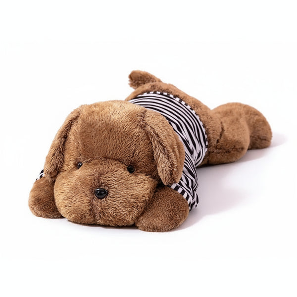 Hund Kuscheltier XXL Schwarz