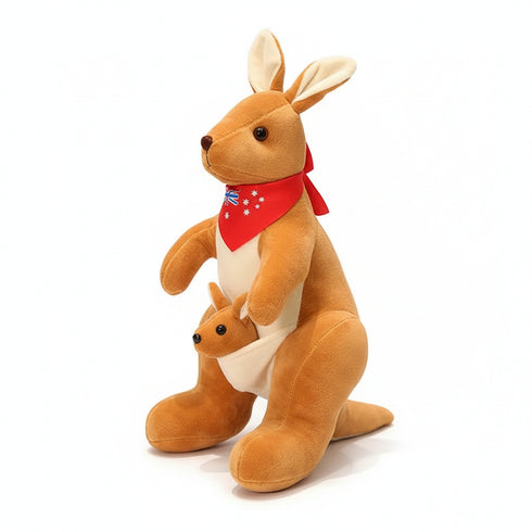 Känguru Kuscheltier Australisch Orange