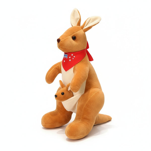 Känguru Kuscheltier Australisch Orange