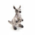 Känguru Kuscheltier Realistisch Grau