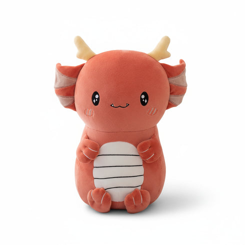 Kawaii Axolotl Kuscheltier Rot