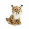 Kawaii Leopard Kuscheltier Gelb