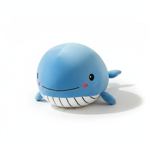 kawaii wal kuscheltier blau