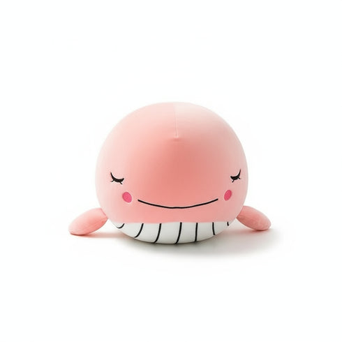 kawaii wal kuscheltier rosa