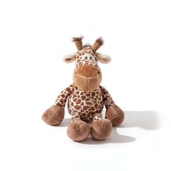 Kleine Giraffe Kuscheltier Braun