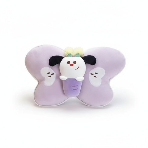 Knuffiger Schmetterling Kuscheltier Blau