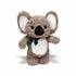 Koala Kuscheltier mit Schleife Grau