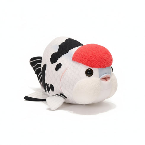 Koi Fisch Kuscheltier Weiß